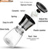 Professional Salt and Pepper Grinder – Premium Stainless Steel Salt and Pepper Shaker with Ceramic Spice Grinder Mill for Adjustable Coarseness...