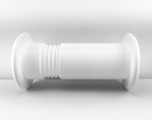 1.20" ID Cable Pass Through Wall Port 3 5/8" - 5 1/4" Wall Thickness (White) - Pass Cables from one Side of a Wall or Barrier to The Other....