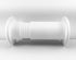 1.20" ID Cable Pass Through Wall Port 3 5/8" - 5 1/4" Wall Thickness (White) - Pass Cables from one Side of a Wall or Barrier to The Other....