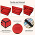 BALEINE Christmas Wrapping Paper Storage Organizer with Flexible Partitions and Pockets, 40" Durable 600D Oxford Fabric Gift Wrap Storage Bag Fits...
