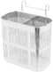 UPKOCH Stainless Steel Utensil Silverware Holder Organizer Drying Rack Basket Holder with Hooks Chopstick Holder for Dishwasher...