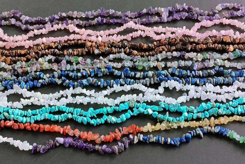 Fluorite 400pcs Natural Chip Stone Beads 5-8mm Healing Crystal Irregular Gemstones Drilled DIY Loose Rocks Bead Crystal for Bracelet Earrings Neck...