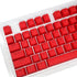 PBT Keycaps, 108 Keys P9 Mechanical Keyboard Key Backlit Key Character Translucent Key DIY Keycaps,for 61/64/87/104/108 Key Mechanical Keyboards(r...