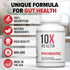 10X Health Probiotics - Immune Support Supplement & Probiotics for Digestive Health w/Lactobacillus Acidophilus, Rhamnosus & Bifidobacterium Longu...