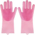 Dishwashing Gloves Kitchen Dishwashing Gloves Magic Gloves Dishwashing Brush...