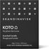 Skandinavisk KOTO 'Home' Mini Scented Candle. Fragrance Notes: Vanilla Beans and Dried Orange Peel, Amber and Leather. 2.3 oz....