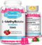 2 Pack L-Methylfolate 15mg Gummies, Folate & Vitamin B12 Supplement for Adult, Active Folic Acid Supplement for Brain & Mood Support, Non-GMO, Veg...