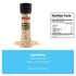 Palermo Garlic Sea Salt Seasoning with Grinder, Kosher, All Natural, No Additives, 9oz...
