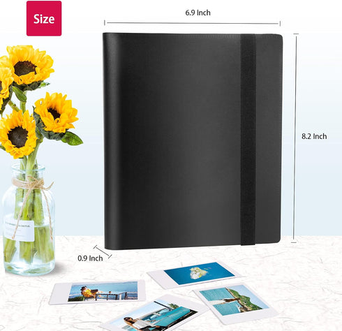 192 Pictures Photo Album for Fujifilm Instax Mini 11 12 evo 90 70 50S 26 25 9 8+ 7S Instant Camera, 2x3 Photo Album for Polaroid Snap Z2300 PIC-30...