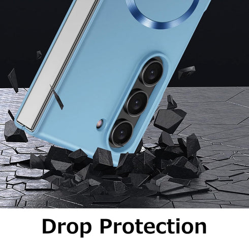 for Samsung Galaxy Z Fold4 Case Compatible with Magnetic,Ultra Thin Matte PC Hard Protective Cover,with Camera Lens Protecto,Simple Durable Slim F...