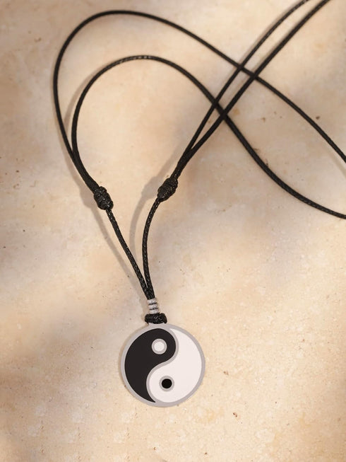 Sacina Gothic Yin Yang Pendant Neckace, Yin Yang Necklace, Gothic Necklace, Black Choker Necklace, Jewelry Gift for Women...