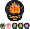 Cute Funny Ergonomic Mouse Pad with Wrist Support, Dumpster on Fire Gel Mouse Pads Wrist Rest, Comfortable Pain Relief Mousepad with Non-Slip PU B...