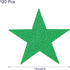 MECCANIXITY Glitters Star Cutouts Paper Five Star Confetti Cutouts for Birthday Party Classroom Wedding Bulletin Board Wall Decorations 5.9 Inches...