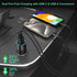 USB C Car Charger 5 Pack, Bangfun 36W Dual 12V USB C & USB A Car Charger Adapter QC+PD 3.0 Fast Charging Cigarette Lighter for iPhone 15 14 13 12 ...