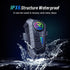 Motorcycle Helmet Bluetooth Headset, Outdoor Wireless Bluetooth 5.3 Headphone Speakers Noise Cancellation Intercom Communication Systems with IPX6...