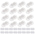 uxcell 16pcs Self Adhesive Mini Caster Wheels Universal Wheel 360° Rotation Nylon Sticky Swivel Pulley for Kitchen Small Appliances Storage Boxes ...