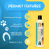 Kelco by Laube Deshedding Conditioner - Deshedder and Moisturizer for Soft Healthy Coats - Natural, Hypoallergenic, Biodegradable Formula for Groo...