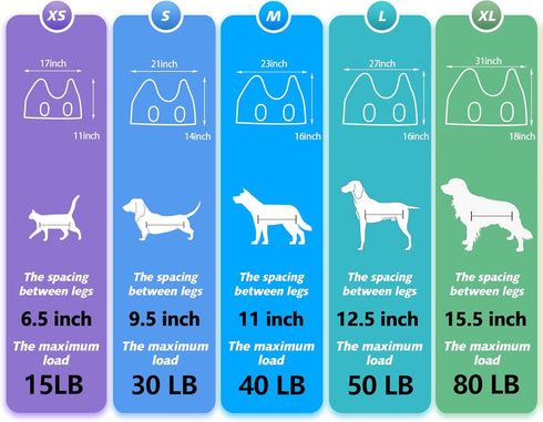 Pet Dog Cat Grooming Hammock Harness for Nail Trimming (XS 12lb), Dog Sling for Cutting Nail, Dog Hanging Holder Hanger for Clipping Nail with Nai...