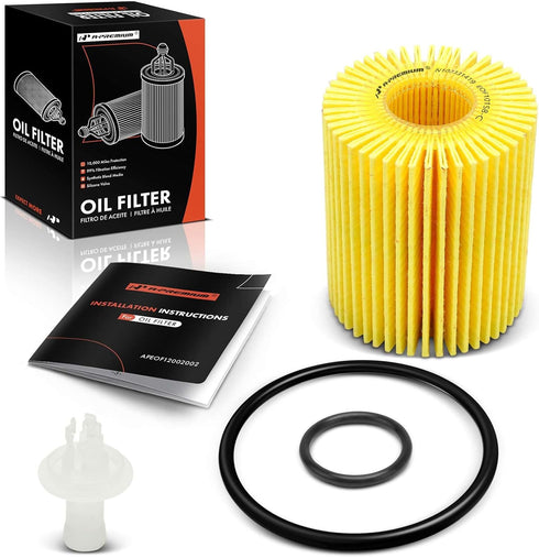 A-Premium 10K Miles Protection Oil Filter Compatible with for Toyota Tundra 2011-2014, 4Runner 2010-2023, FJ Cruiser 2010-2014 & Lexus IS250/300/3...