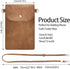 Small Crossbody Bags for Women, Leather Cell Phone Purse with Adjustable Strap, Handbags Bag for Travel Shopping...