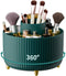 360° Rotate Makeup Brush Holder Organizer, Makeup Organizers Countertop, Makeup organization and Skincare Storage for Vanity, Desktop, Bathroom (G...