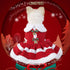Dog Christmas Dress Costume Pet Santa Claus Clothes Velvet Dresses Puppy Winter Cold Weather Coat Xmas Holiday Outfit Kitty Clothing Red Skirt App...