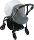 Mosquito and Bug Net for Baby Strollers, Bassinets, Cradles and Car Seats – Insect Net Safe Mesh White Buggy Cover for Pushchairs, Prams, and Carr...