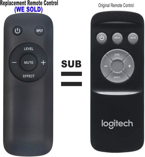 New Replacement Remote Control Compatible with Logitech Surround Sound Speaker System Z906...