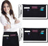 Brtex Server Aprons with 5 Pockets (2 Pack) – Commercial Grade Black Waist Aprons for Women Men – Restaurants Cafes Bars Home & Kitchen Apron 24x1...