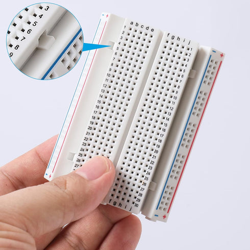 breadboard Set Prototype Board - 6 PCS 400 Pin Solderless Board Kit for Raspberry pi and Arduino Project...