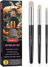 PANDAFLY Drybrush Set - 3 Sizes Hobby Detail Paint Brush Set, Acrylic Paint Brushes for Tabletop & Wargames, 40k, DND Miniatures, Citadel, Scale M...