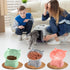 3PCS Elevated Cat Bowls, 15° Tilted Raised Cat Food Bowl Anti-Vomiting, Raised Cat Food and Water Bowl Set for Protecting Pet's Spine, Shallow Cat...