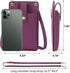 FALAN MULE Small Cell Phone Crossbody Bag Purse for Women, PU Leather Wallet Purse…...