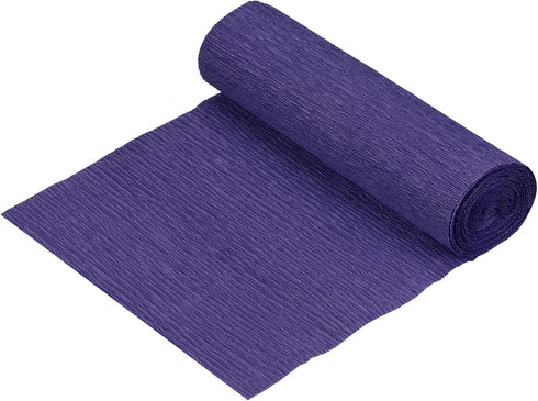 MECCANIXITY Crepe Paper Roll Crepe Paper Decoration 8.2ft Long 5.9 Inch Wide for Wedding Ceremony Various Large Festivals Decoration, Dark Blue...