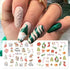 Christmas Nail Art Stickers 12 Sheets Christmas Nail Decals Water Transfer Nail Art Supplies Snowflakes Gnomes Christmas Tree Nail Designs Cute Wa...