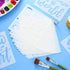 16 Pieces Inspirational Word Stencil Kit Motivational Stencils Inspirational Word Reusable Polyester Film Template Stencils with Open Ring for Pai...