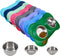 Dog Bowls 2 Stainless Steel Bowl for Pet Water and Food Feeder with Non Spill Skid Resistant Silicone Mat for Pets Puppy Small Medium Cats Dogs...