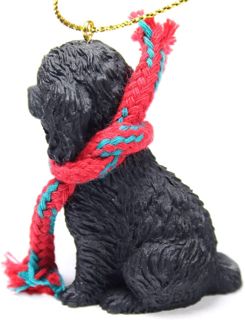 Conversation Concepts Cockapoo Tiny Miniature One Christmas Ornament - Delightful! (Black)...