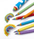 Recycled Rainbow Pencil Set of 6 + Jumbo Eraser...
