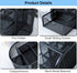 AUSTARK Desk Organizer Stationery Storage, Pencil Holder for Desk, Wire Mesh Office Supplies Desk Accessories & Workspace Organizers with 9 Compar...