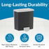Bobrick Surface-Mounted Soap Dispenser - Manual Wall-Mounted 40 fl oz Capacity Top Fill, ADA Compliant, Vandal-Resistant, Visible Soap Level, All-...