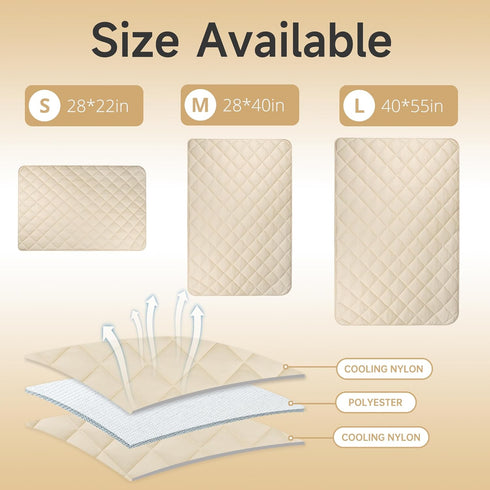 wegreeco Premium Cooling Blanket for Dogs and Cats,Lightweight Cooling Mat for Dogs,Cooling Pad for Dog Large,Pet Weighted Cooling Blanket for Dog...