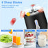 Portable Personal Blender, 15.2Oz USB Rechargeable Portable Blender with 6 Blades, BPA-Free Portable Blender for Shakes and Smoothies, Travel Blen...
