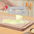 Cabbage Chopper Shredder, 2 Pack Cabbage Cutter Knife Kitchen Slicer Sauerkraut Cutter Coleslaw Grater, Sharp Stainless Steel Blades, Black & Red ...