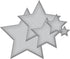 Spellbinders S4-092 Nestabilities Stars Five Etched/Wafer Thin Dies...