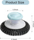 Stainless Steel Scrubber with Handle, Steel Wool Scrubber for Cleaning Dishes, Metal Sponges for Pots, Pans, Grills(3 Pack)...
