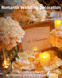 SHYMERY Flameless Votive Candles,Flameless Flickering Electric Fake Candle,24 Pack 200+Hour Battery Operated LED Tea Lights in Warm White for Wedd...