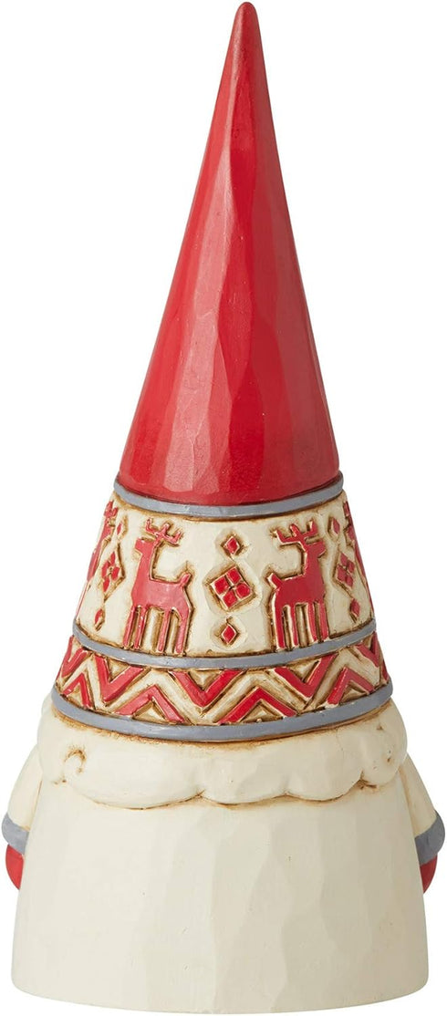 Enesco Jim Shore Heartwood Creek Nordic Noel Reindeer Hat Gnome Wonders at Work Figurine, 5.12 Inch, Multicolor...