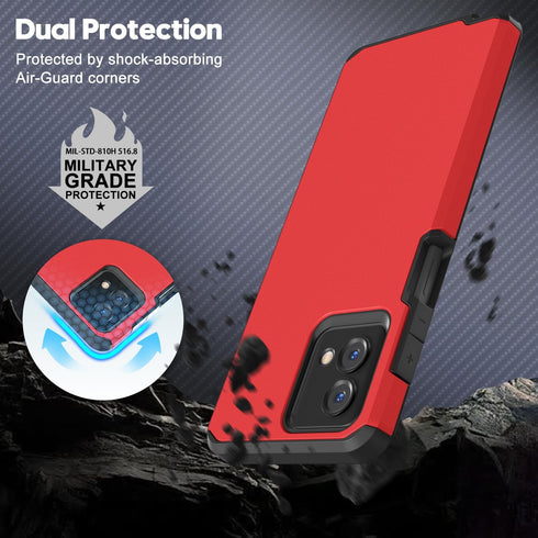 oakxco Slim Protective Case for Motorola Moto G Stylus 5G 2023, Military-Grade Soft Silicone Rubber & Hard Plastic, Heavy Duty Shockproof Bumper D...