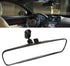 Rearview Mirror Rearview Mirror Abs Glass Black 10In Car Rearview Mirror 360 Degree Adjustable Anti Glare Interior Rear View Mirror Universal For ...